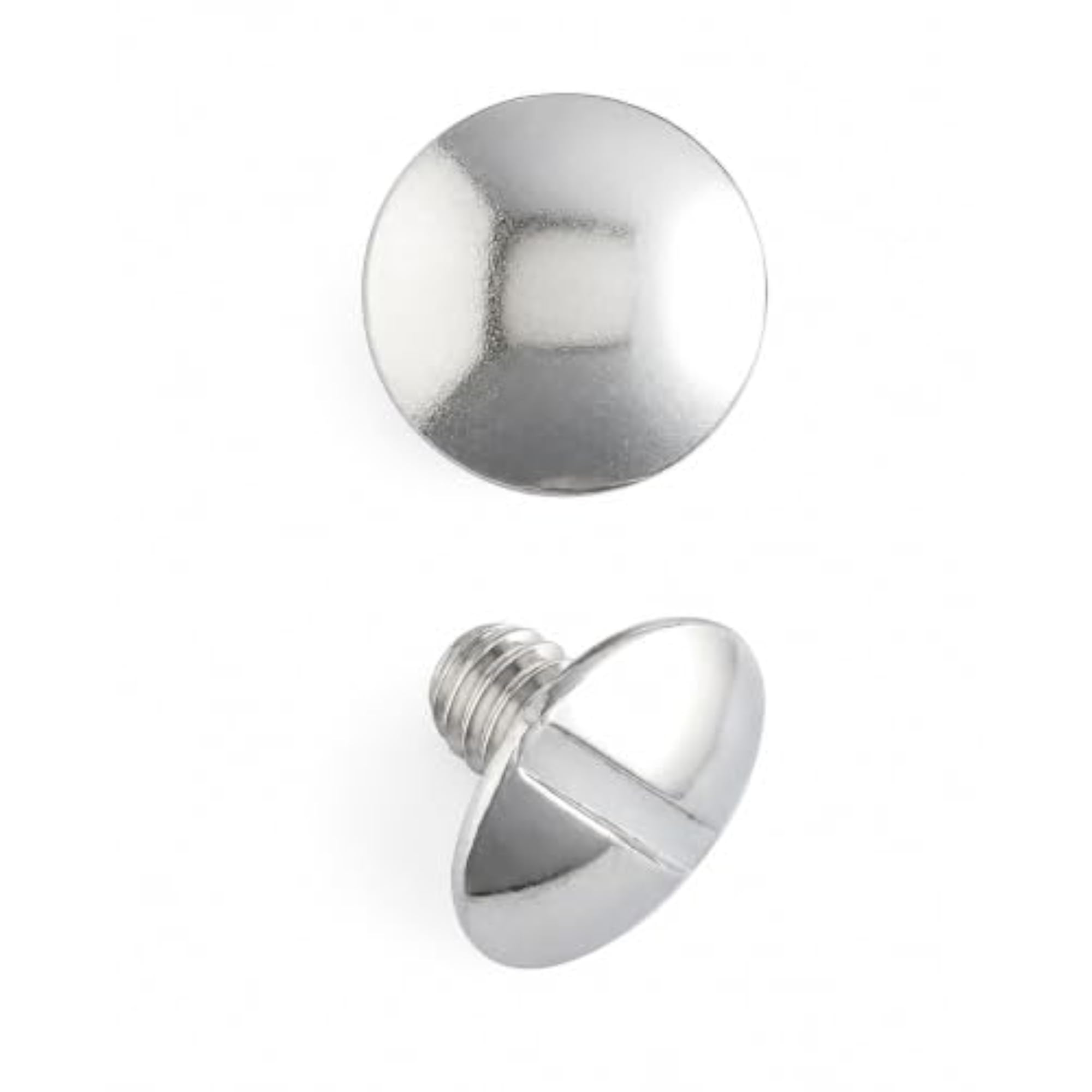 Screw Post 1/4" Nickel Plated Steel 100/pk
