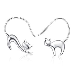Cat Dangle Earrings
