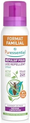 Puressentiel - Spray Protection Répulsif Anti-Poux - Eloigne les ...