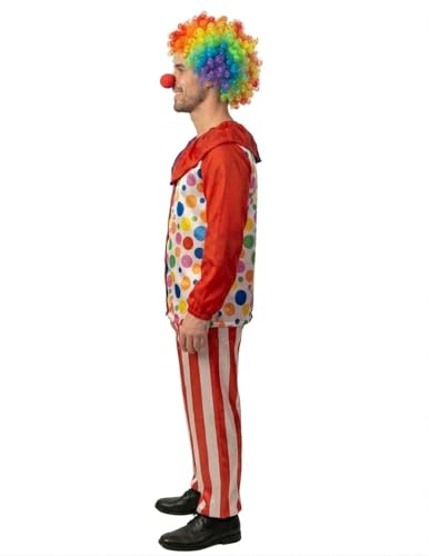 Image of BookMyCostume Clown Joker Fancy Dress Collection - Colorful Circus Performer & Funny Character Outfits for Boys and Girls - Ideal for School Annual Day, Role-Play, Birthday Events & Halloween Costume
