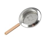siduytin Kaffeeröster aus Edelstahl mit robustem, formstabilem Holzgriff für Kaffeeliebhaber. Ideal zum Rösten von Kaffeebohnen.
