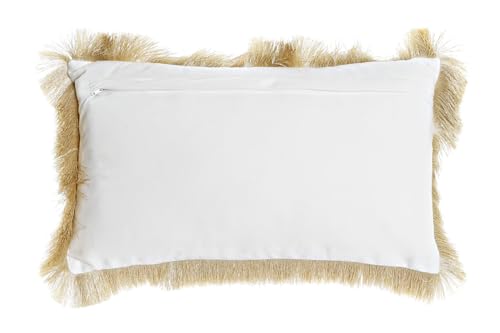 Coussin franges 50x30 confortable avec garnissage dense 500g - 4