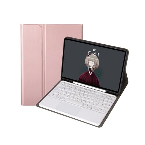 Teclado desmontable con teclas redondas y funda iPad Pro 12.9