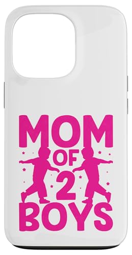 Mom Of Two Boys ̓ Ƒq ̌t X}zP[X iPhone 13 Pro p