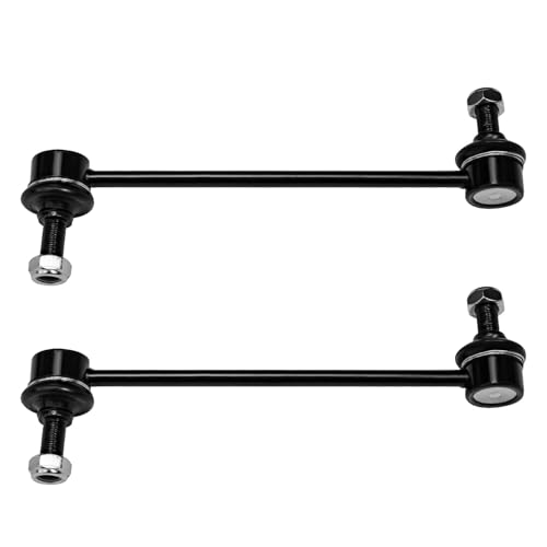 Image of Detroit Axle - Front Lower Forward Control Arms w /Ball Joints Sway Bar Links Outer Inner Tie Rod Ends Replacement for 2015 2016 2017 2018 2019 2020 Ford Mustang