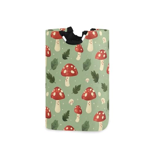 Jihqo Laundry Hamper Basket St Patrick's Clover Pattern Collapsible Nursery Storage Bin Waterproof Clothing Baskets for Home Bedroom Bathroom Washing Room