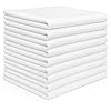 Kit 10 Panos de Chão Branco 40x65 cm – Limpeza Pesada, Saco Duplo, Algodão Grosso, Absorção Máxima, Ideal para Pisos e Superfícies – Alta Durabilidade e Resistência