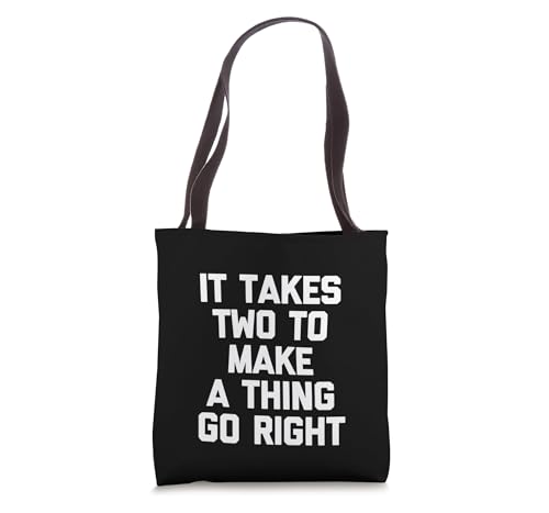 Bolsa Tote para Parejas Divertida miniatura 1