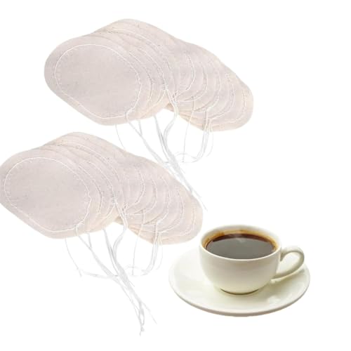 20pcs Coffee Syphon Cloth, Coffee Syphon Cloth Filter Siphon Coffee Filter Coffee Filters Cloth Replacement Filter Indispensable for Siphon Pot Coffee Maker Accessories