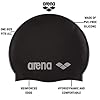Arena Watersports SWIM CLASSIC SILICONE CAP SENIOR - WHITE/BLACK, Bronzer, Senior EU #1