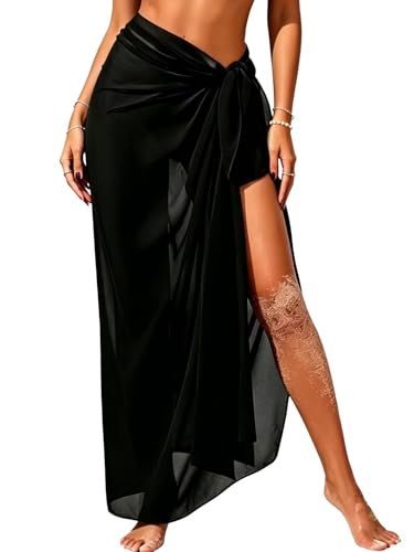 Image of CHICGAL Sarong Wraps Swimsuit Coverup for Women Bathing Suit Cover Up Summer Bikini Beach Swimwear 2026