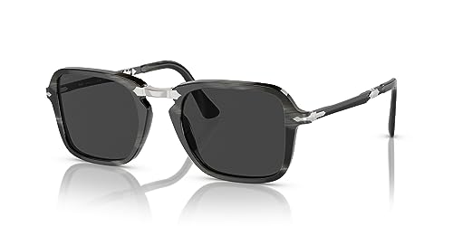 Image of Persol mens Po3330s Rectangular Sunglasses