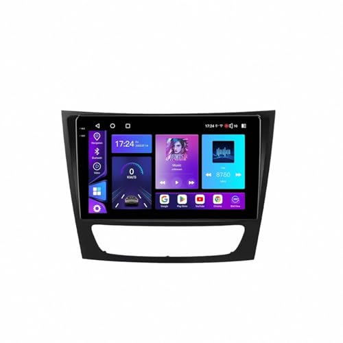 Navegador GPS para Mercedes W211 2002-2008 con mapas de Europa pantalla táctil multimedia 16GB