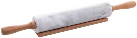 LYOR - Rolo para Massa de Mármore e Bambu Marin 44,5cm x 6cm x 6,...