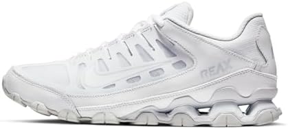 Nike Reax 8 TR Mesh ホワイト/メタリックシルバー Nike Reax 8 TR, tênis masculino, médio, Branco/branco-platina pura