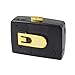 Studebaker Walkabout Personal Stereo Cassette Player with AM/FM Radio (Black/Gold)