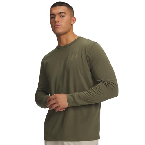 Under Armour UA Sportstyle Chest LS - Marine OD Green/Field Khaki - MD