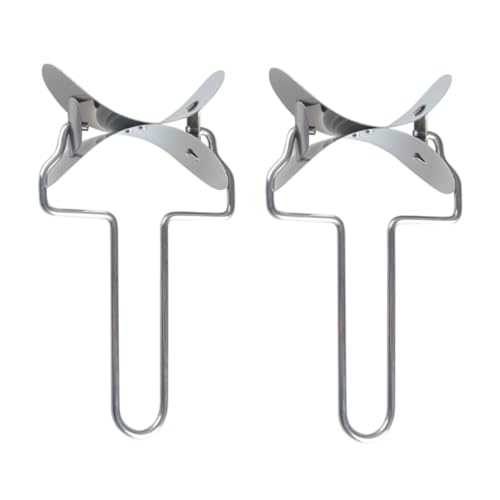 Cabilock Molde para Hacer Albóndigas Inoxidable 2 Piezas Herramienta de Cocina Diseño Ondulado para Cocineros Utensilios de Cocina para Preparar Albóndigas