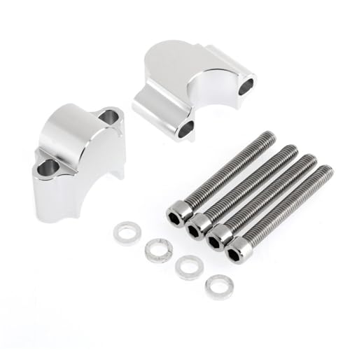 Rehausseur de guidon de moto universel CNC adaptable en diamètres 22mm et 28mm
