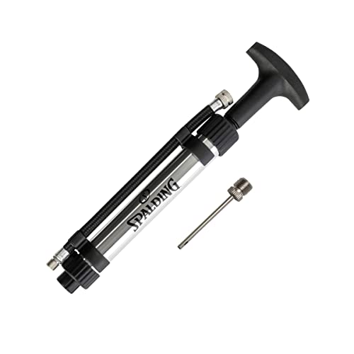 Spalding 6" Dual Action Chrome Pump, Dual Action - 6 - Chrome, 6 "