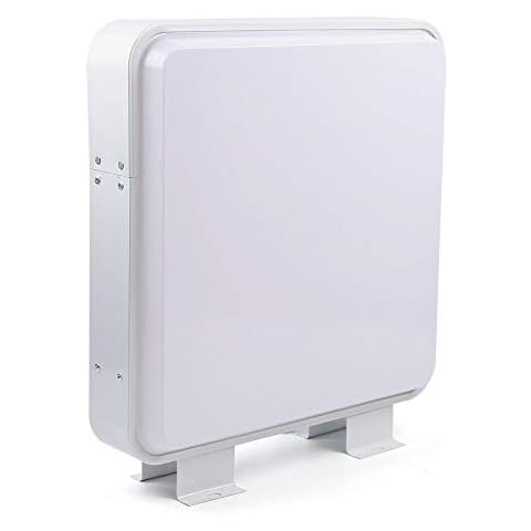 SHZICMY LED Doppelseitiger Leuchtkasten Square Leuchtreklame Lichtwerbung Leuchtschild Cover