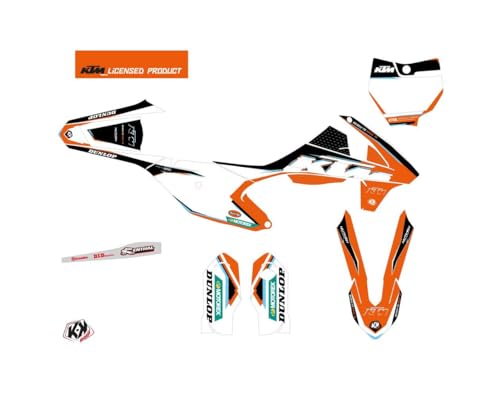 Kit déco KTM 85 SX Noir habillage haut de gamme Origin-K22