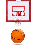 Mepase Halloween Basketball Hoop Costume for Kids Wearable Basketball Net Inflatable Basketball Set Basketball Halloween Basketball Backboard Props Outfit for Halloween Cosplay Party Favors