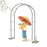 Construction en acier robuste : Notre arche de jardin est fabriquée en acier inoxydable épais, offrant une structure robuste et durable, capable de résister aux intempéries et de rester stable et fiable saison après saison