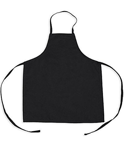 2 Pack - Black Kids Apron, Small Bib #TOP5