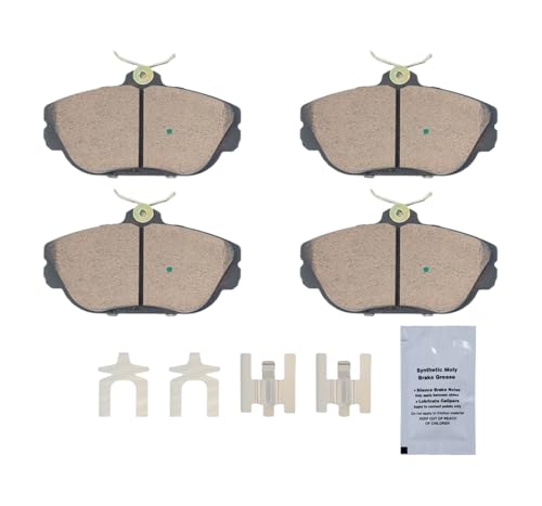 Image of HUSCH D601 Front Ceramic Brake Pads Kit Fit For Ford Taurus 1994-2002, For Windstar 1993-1998, For Lincoln Continental 1994-2000, For Mercury Sable 1994-1995