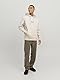 JACK & JONES Herren Hoodie Kapuzenpullover JORVESTERBRO - Relaxed Fit S-XXL, Größe:M, Farbe:Moonbeam 12241687