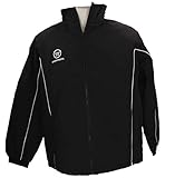 Junior Stadiumjacke Warrior Track Jacket W12 schwarz Junior, Größe:152 cm