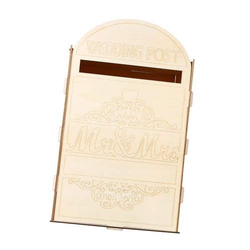Tabella delle taglie: vreplrse Cassetta postale per matrimoni, scatola per biglietti di nozze, cassetta postale rustica, delle lettere, decorazione per feste di ricevimento, busta regalo, cartoline, decorazioni, biglietti,