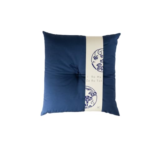 いろはざぶとん 45cm[朝顔] 綿わた入り カラー座布団 クッション 日本製 天然素材 和室 洋室 インテリア 愛知県 豊橋市 9500円