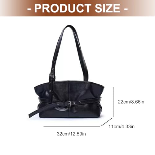 Sac à la mode pratique multi-poches en polyuréthane souple - 4