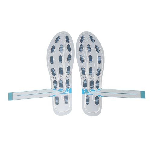 BTSEURY Foot Pressure Sensor Pad, 1 Pair Thin Film Foot Pressure Sensor, 16 Sensing Area Pressure Transducer Shoe Insole for Step Counting