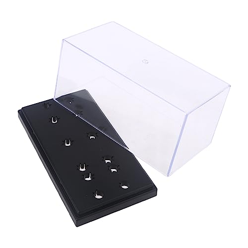 Carcasa para el tocadiscos en caja expositora de álbumes vinilo 5