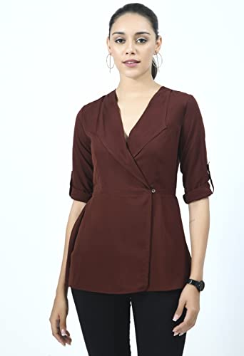 Image of V&M Fashion Women Top with Full Sleeves for Women Top,Stylish Top, Casual Wear Top for Women /Girls Top