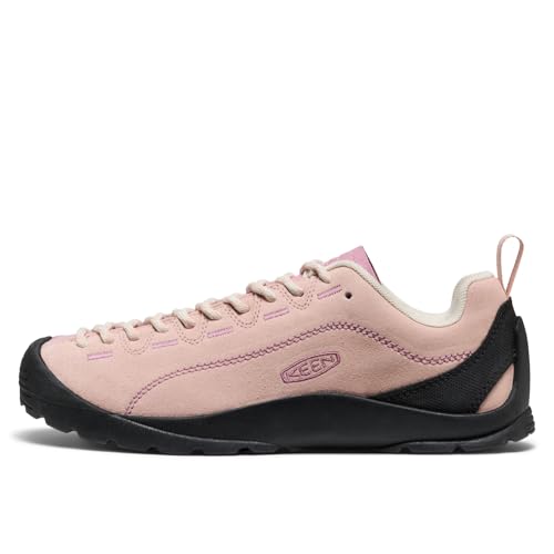 KEEN Women's Jasper Low Height Climbing Approach Style Sneakers, Cameo Rose, 53