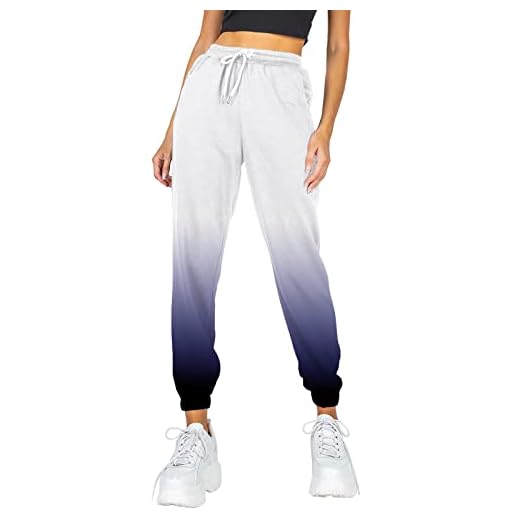 Sweatpants with Pockets Women Symmetrical Printing Lounge Trousers Workout Sports Lounge Casual Pants with Pockets