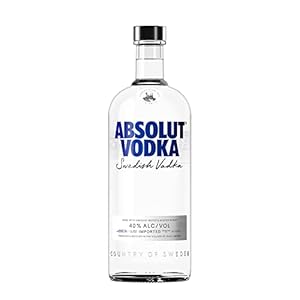 Absolut Vodka Original – Edler und extrem reiner Premium-Vodka aus Schweden in der ikonischen Apotheker-Flasche – 1 x 1…