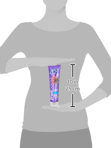 Zest Fruit Boost Shower Gel Very Berry 10 Ounce Tube (295ml)