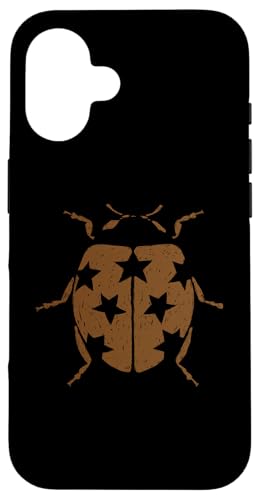 Ladybug Star Dots Cute Whimsy Twee Cottagecore Fairy Grunge �X�}�z�P�[�X iPhone 16 �p