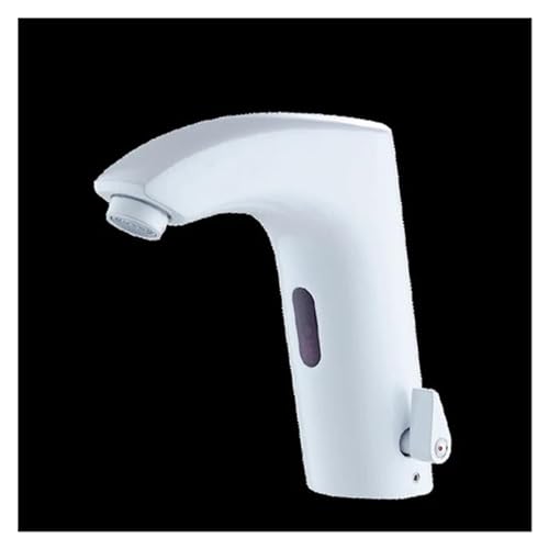 Robinet capteur noir sans touche mitigeur eau chaude et froide en acier inoxydable