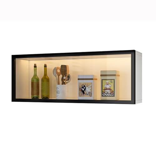 Vitrine murale en verre pour sublimer le rangement de votre salle de bain