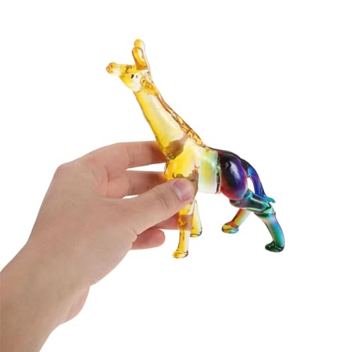 Girafe en Cristal SECFOU 14 cm figurine multicolore 166 g - 4