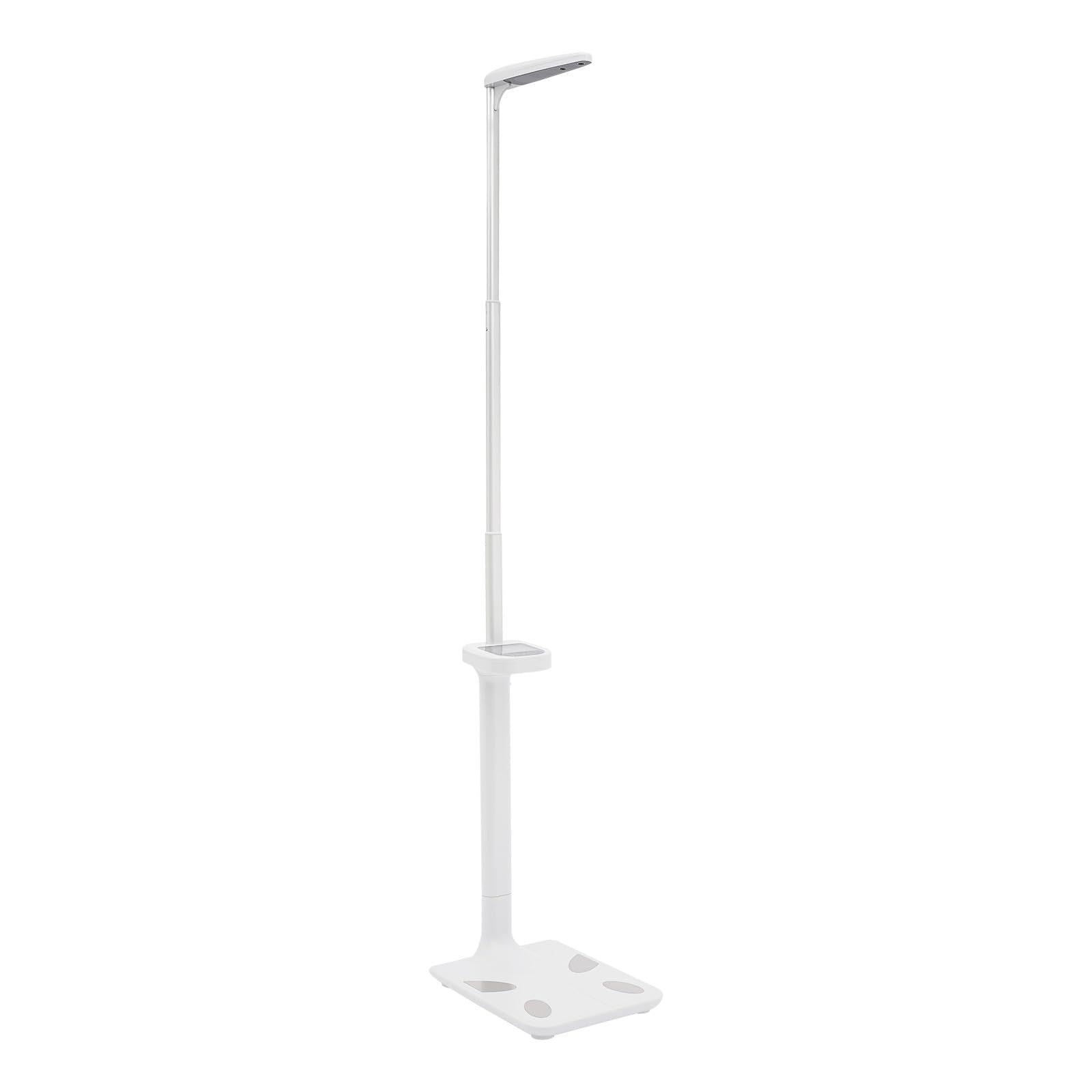 Bilancia digitale professionale per medici, 199,6 kg, multifunzione per medici e medici, bilancia ad ultrasuoni, per grasso, acqua, muscoli, ossa, calorie, BMI, display LCD