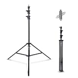 Altezza max. 285 cm - Altezza min. 125 cm - Confezione 104 cm - Portata max. 7 kg