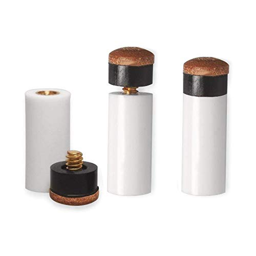 10 Kits Embouts Queue Billard 12mm Avec Violes à Visser - Remplacement Snooker