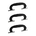 Antrader 3-Pack Plastic 150mm Long Luggage Trunk Pull Handle Suitcase Side Holder Black